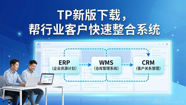 TP新版下载，帮行业客户快速整合系统