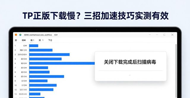 TP正版下载慢？三招加速技巧实测有效