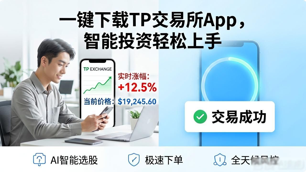 6. 一键下载tp交易所app,智能投资从未如此简单_智能交易百科_智能交易软件平台